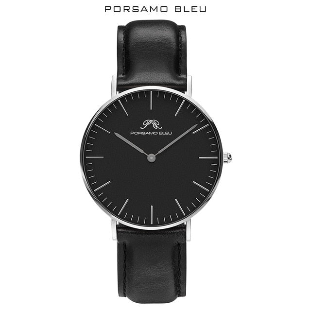 PORSAMO BLEU Brand Women Watches Luxury Fashion Female Quartz