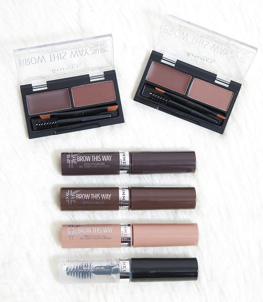 Brow This Way Eyebrow Kit & Gel, Natural Definition Essentials, 5-Piece Set